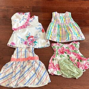 EUC baby dress bundle
